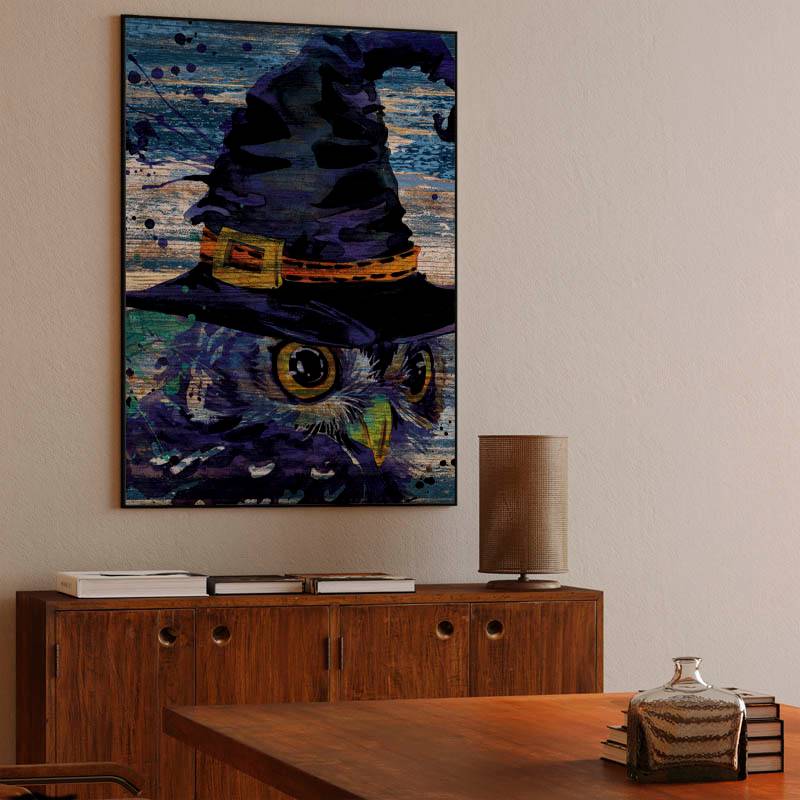 Owl in Witch Hat preview