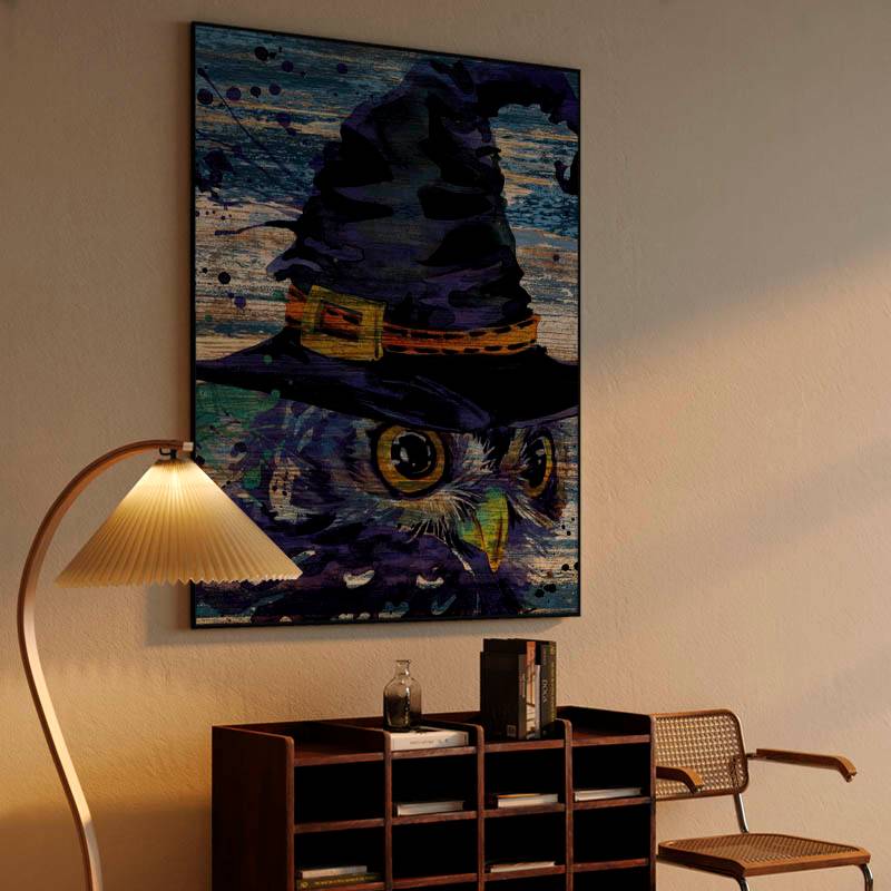 Owl in Witch Hat preview