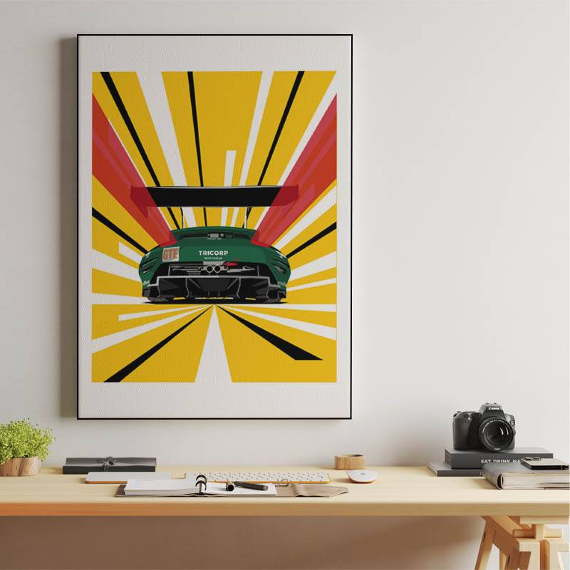 Michael Fassbender Porsche 911 GT3 RSR preview