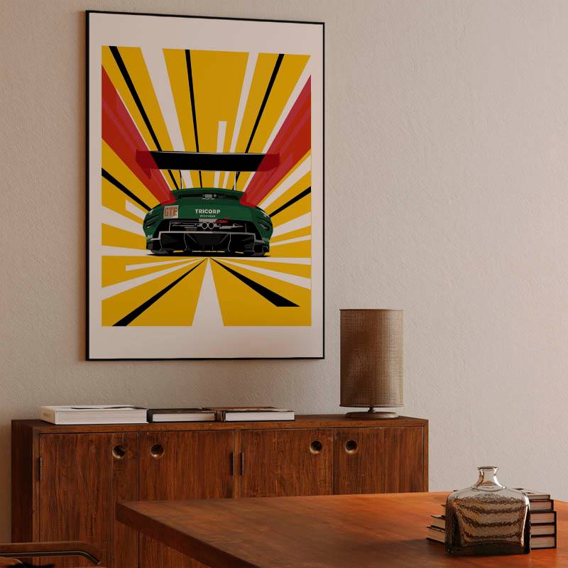 Michael Fassbender Porsche 911 GT3 RSR preview