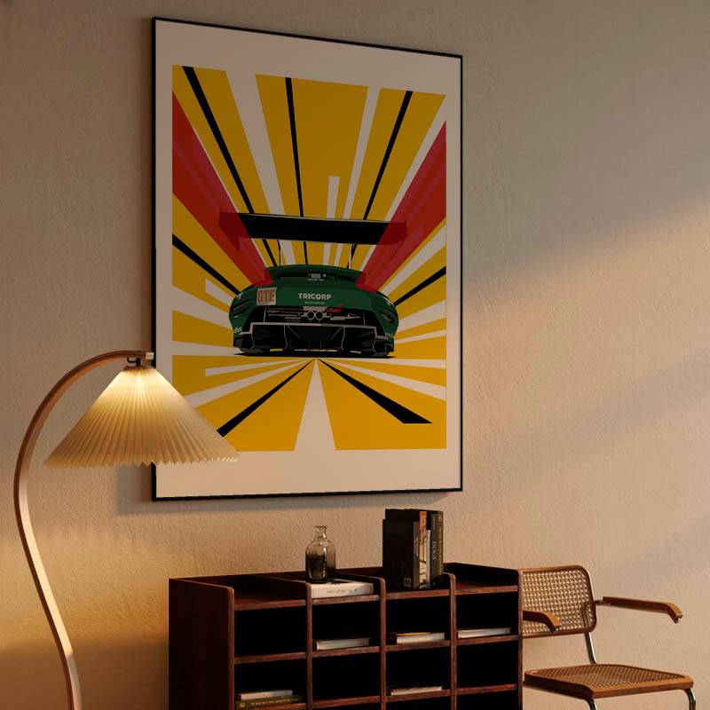 Michael Fassbender Porsche 911 GT3 RSR preview