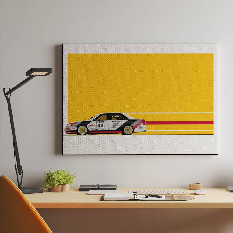 Hans-Joachim Stuck Audi V8 Quattro DTM preview