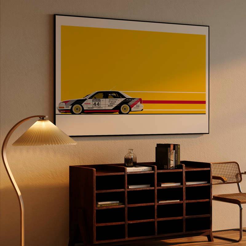 Hans-Joachim Stuck Audi V8 Quattro DTM preview