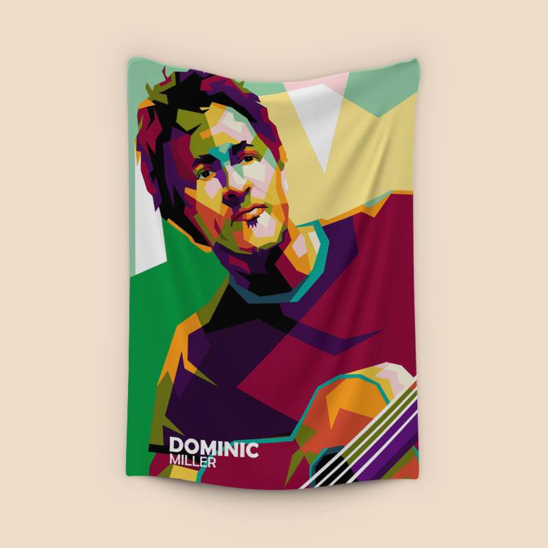 Dominic Miller in wpap pop art preview