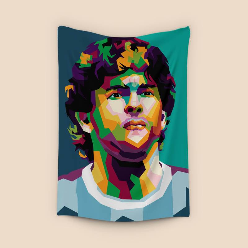 Legend football world DIEGO MARADONA POP ART preview