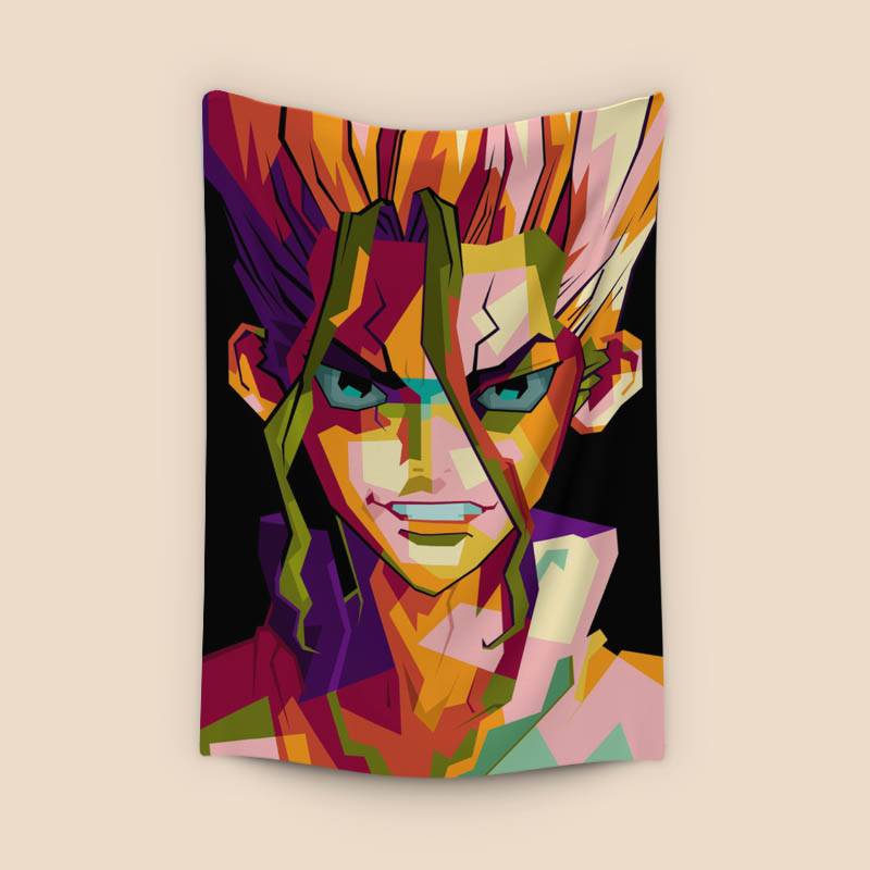 Anime Dr.Stone in wpap pop art preview