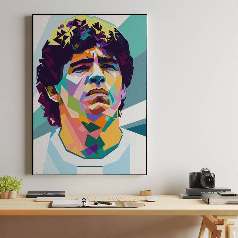 Diego Maradona pop art preview
