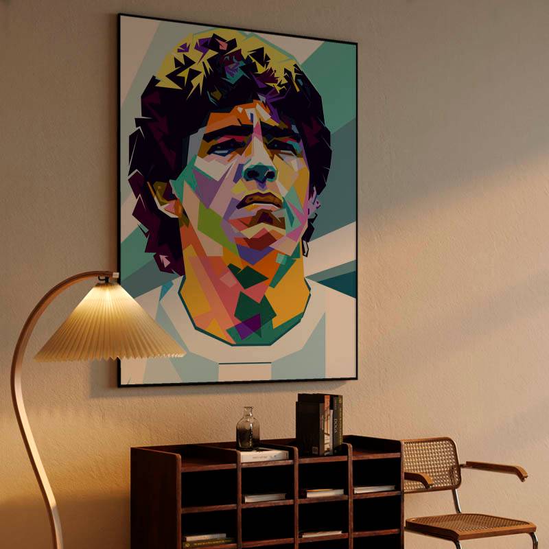 Diego Maradona pop art preview