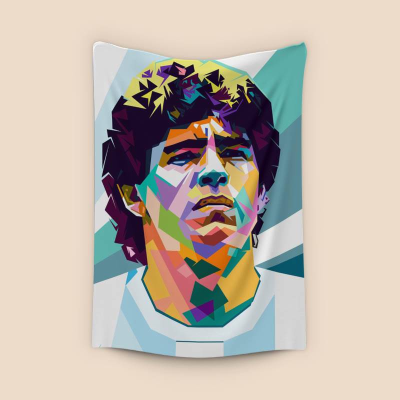 Diego Maradona pop art preview