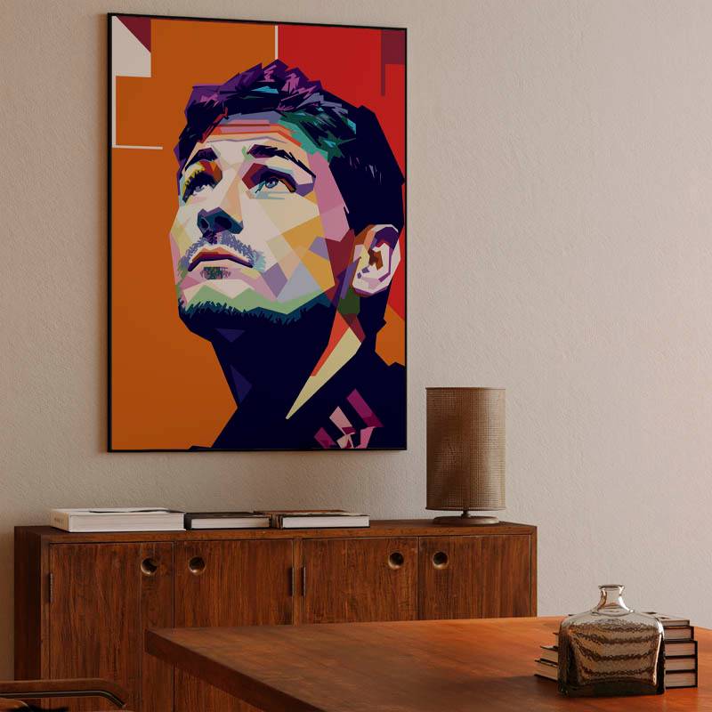 Iker Casilas wpap pop art preview