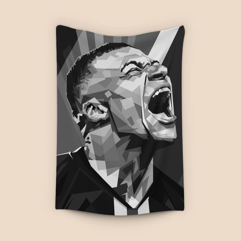 Kylian Mbappé in wpap Black &amp; white preview