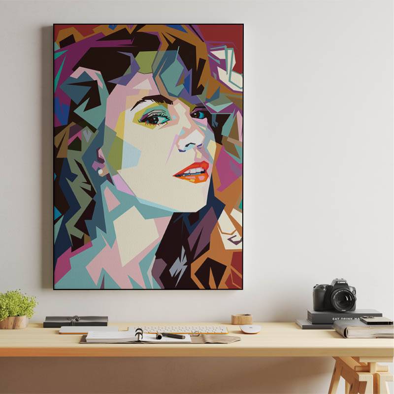 Mariah Carey in pop art preview