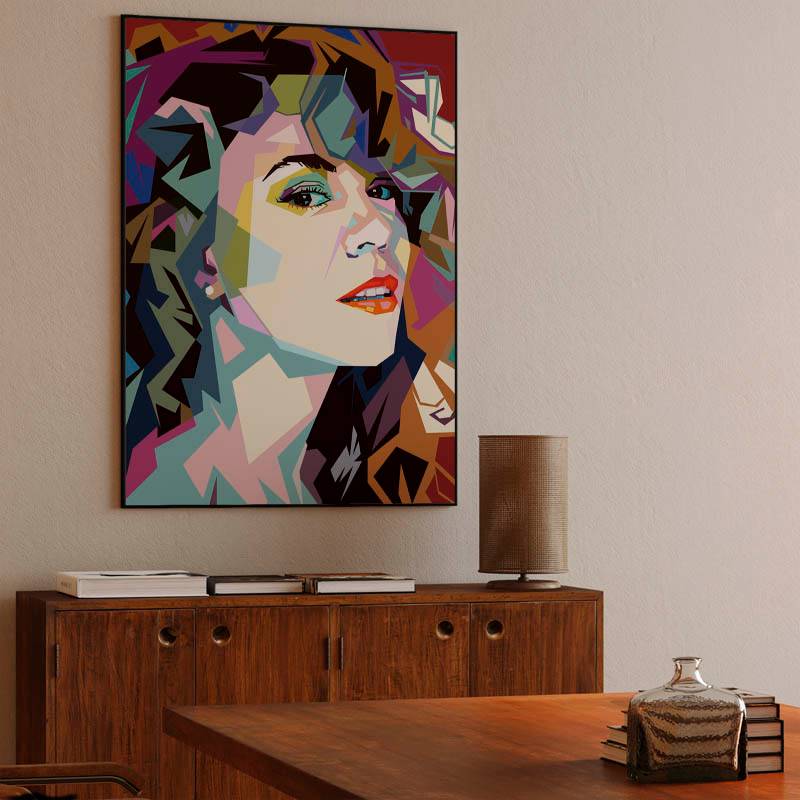 Mariah Carey in pop art preview