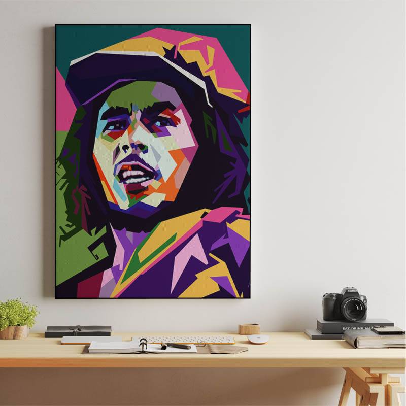 Bob Marley wpap pop art preview