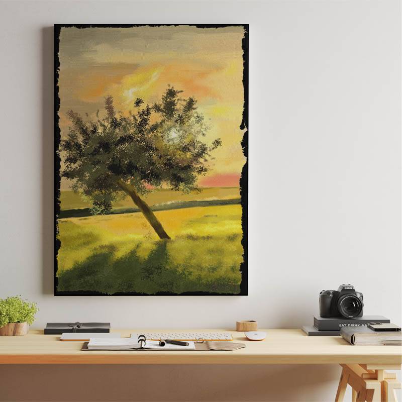 Sunset in tree preview