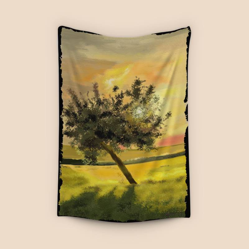 Sunset in tree preview