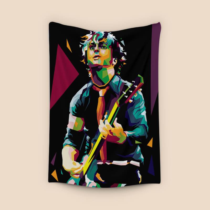 Billie Joe Armstrong in wpap pop art preview