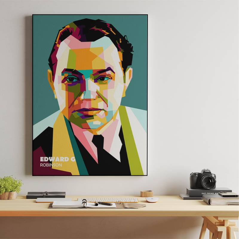 Edward G Robinson in amazing pop art preview
