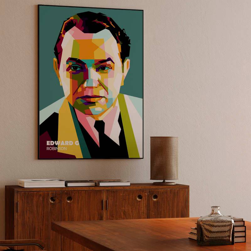 Edward G Robinson in amazing pop art preview