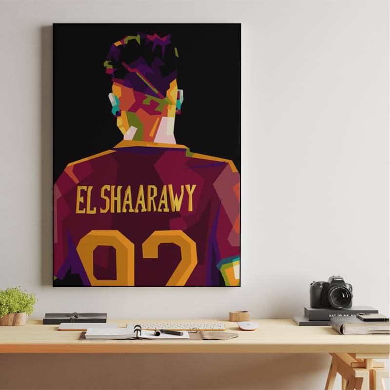 Legend football El Sharawy pop art preview
