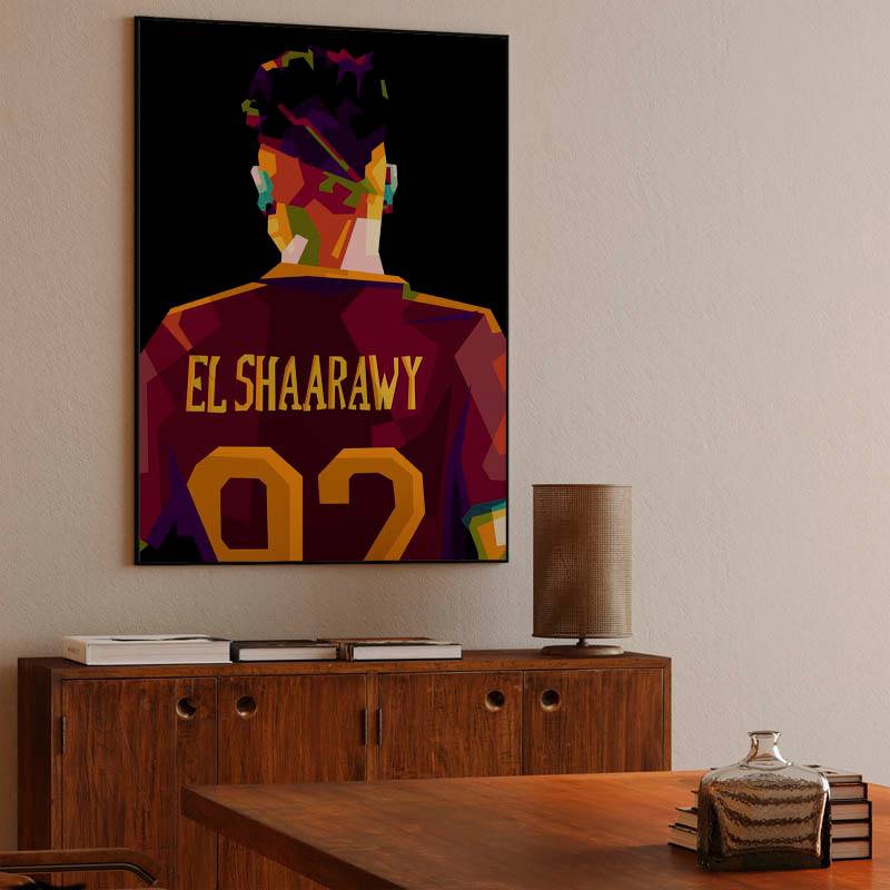 Legend football El Sharawy pop art preview