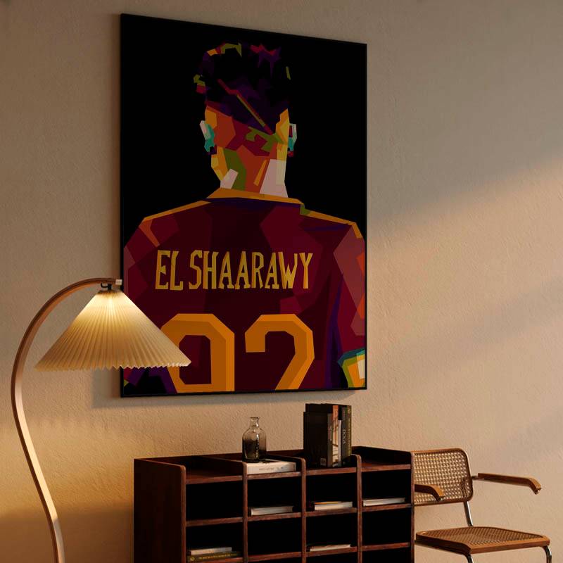 Legend football El Sharawy pop art preview