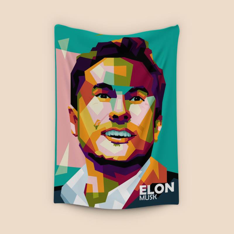 Elon Musk in trending pop art preview