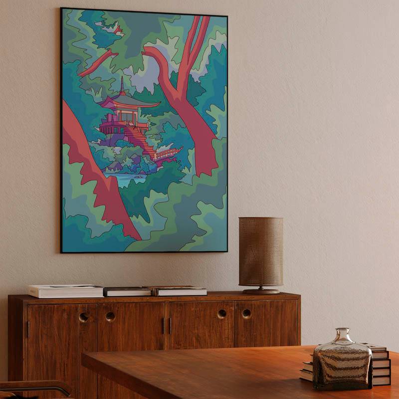 A forest shrine preview