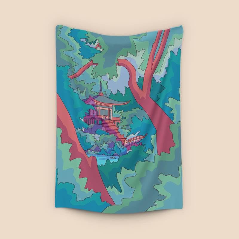 A forest shrine preview