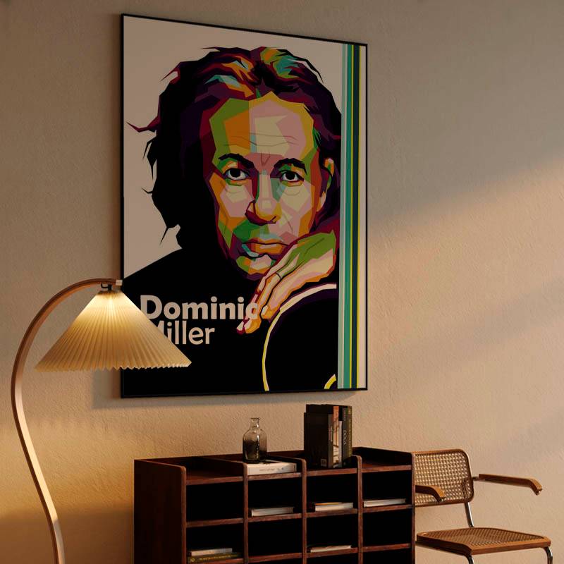 Legend musician Dominic Miller in paintings preview