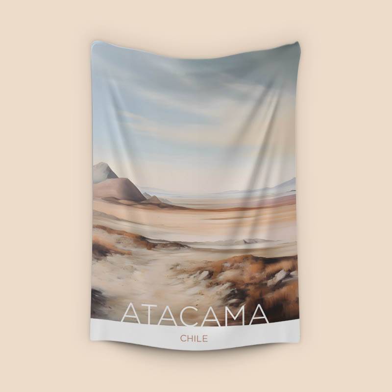The Atacama Desert - Chile - Acrylic Technique preview
