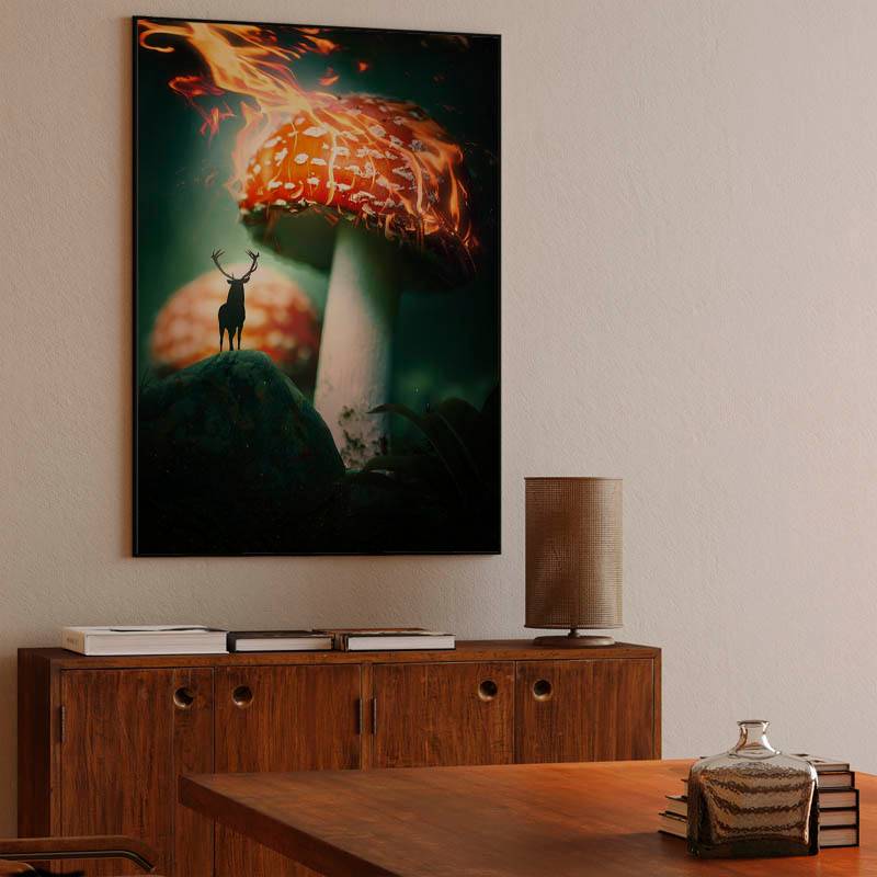 Burning Mushroom preview