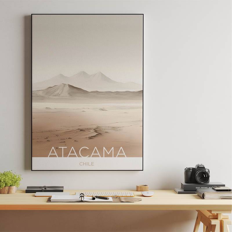 The Atacama Desert - Chile - Sketch Technique preview