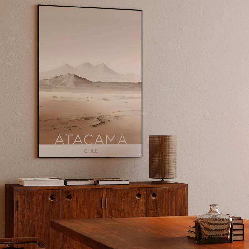 The Atacama Desert - Chile - Sketch Technique preview