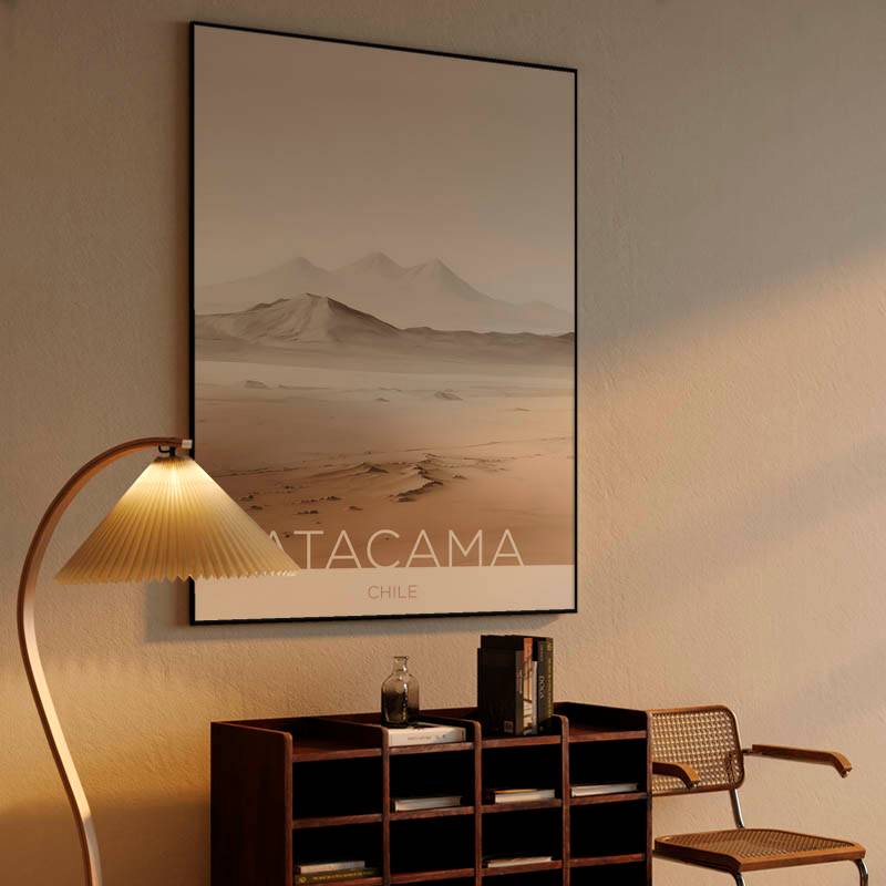 The Atacama Desert - Chile - Sketch Technique preview