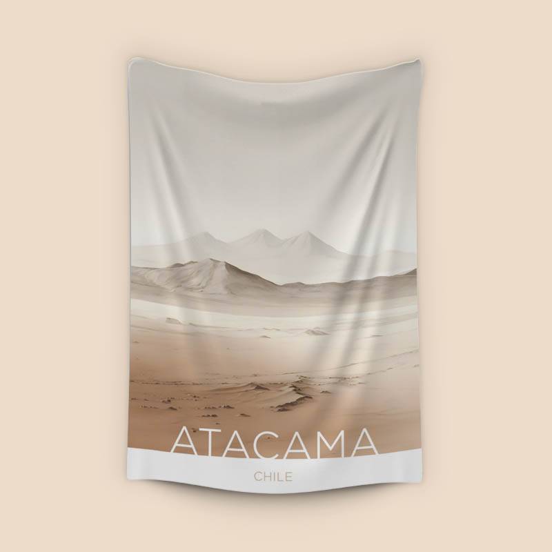 The Atacama Desert - Chile - Sketch Technique preview