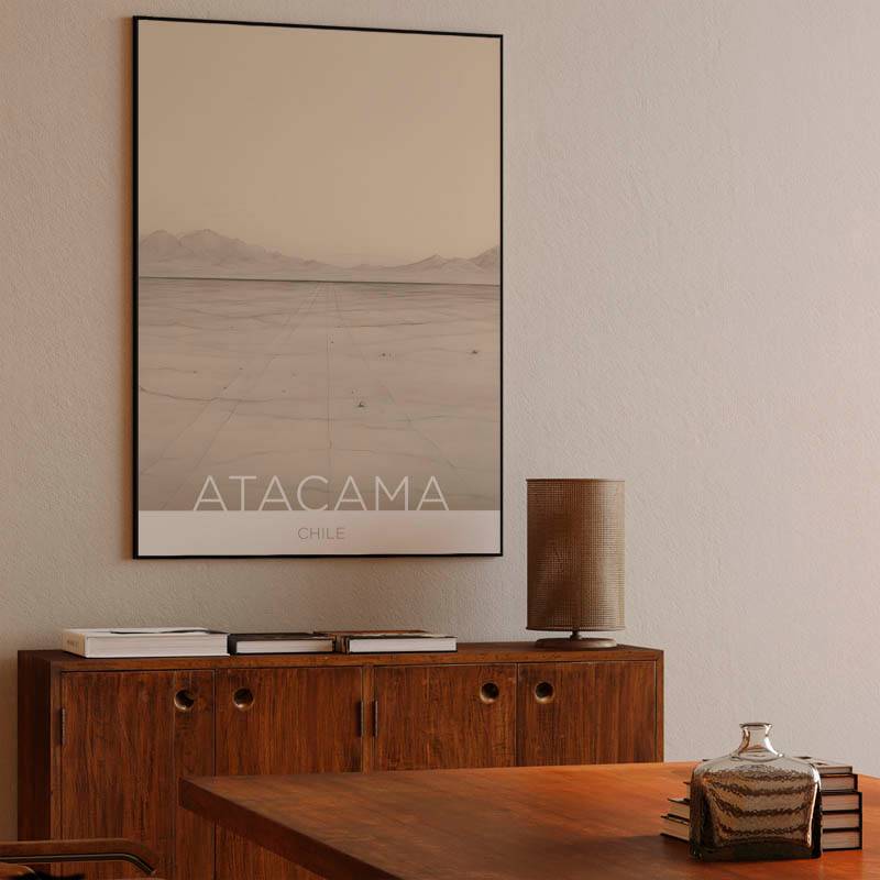 The Atacama Desert - Chile - Single Line Technique preview