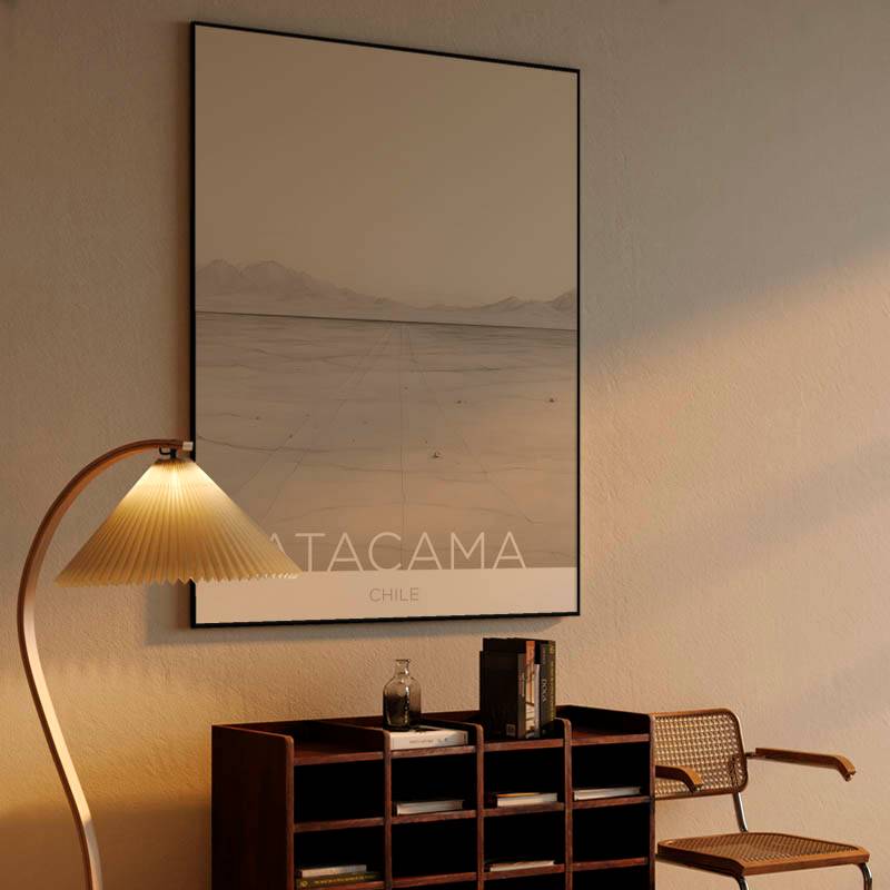 The Atacama Desert - Chile - Single Line Technique preview