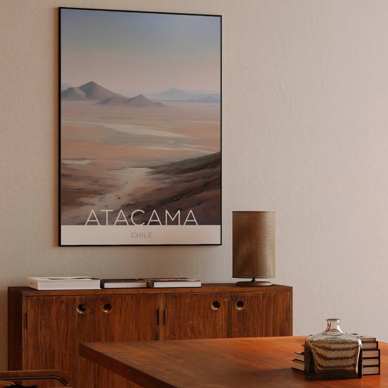 The Atacama Desert - Chile - Oil Painting Technique preview