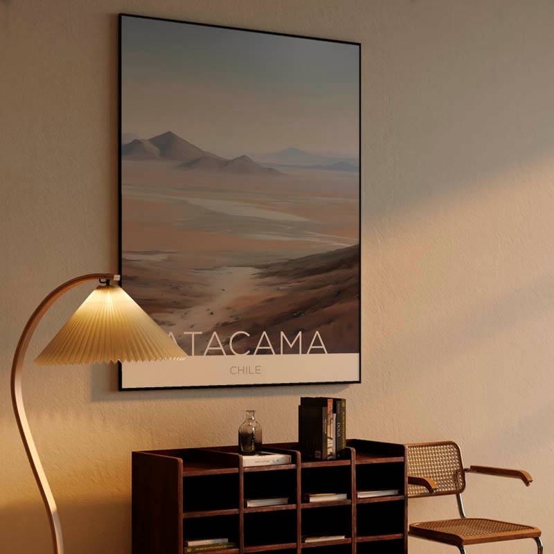 The Atacama Desert - Chile - Oil Painting Technique preview