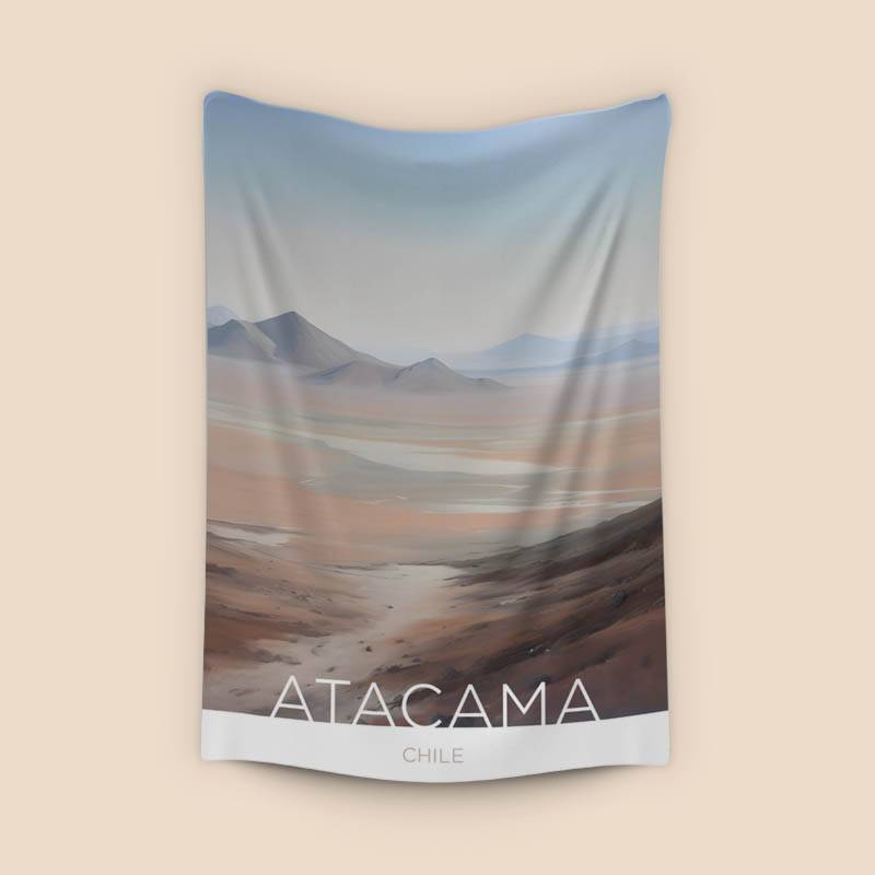 The Atacama Desert - Chile - Oil Painting Technique preview