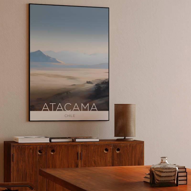 The Atacama Desert - Chile - Impressionism Style preview