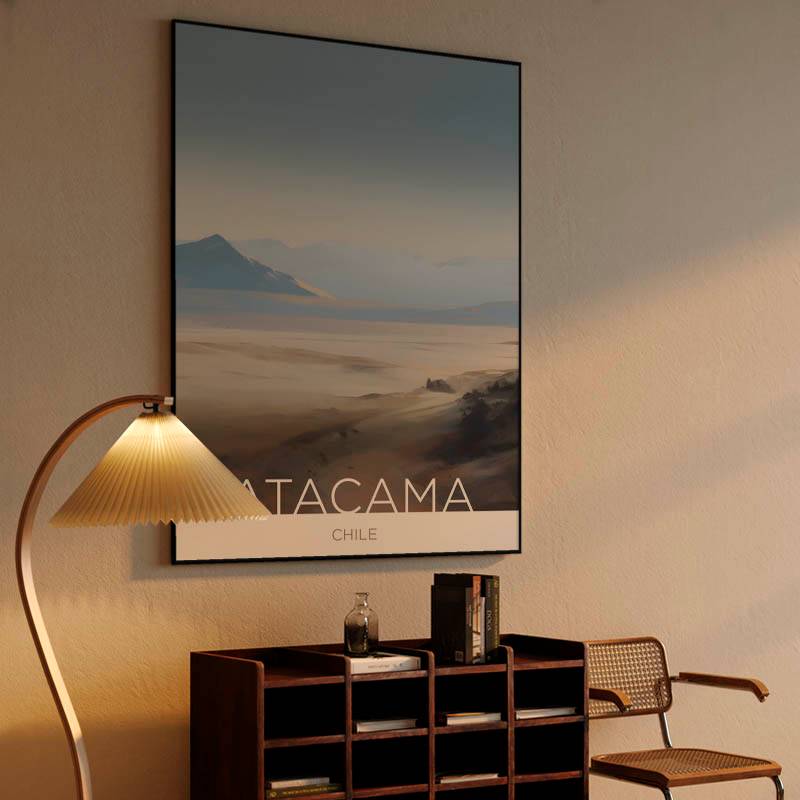 The Atacama Desert - Chile - Impressionism Style preview