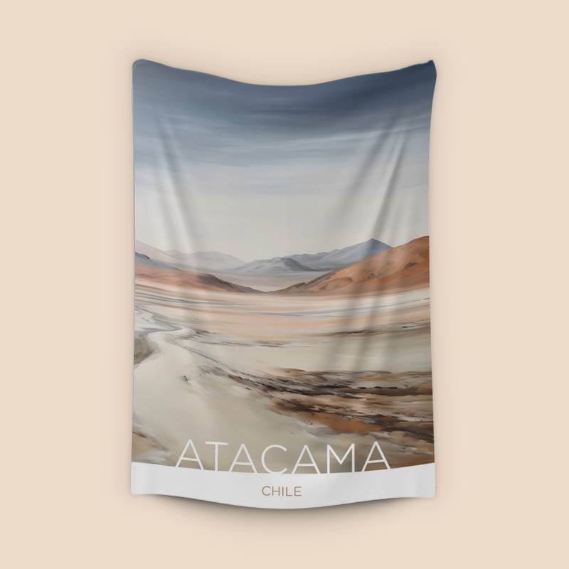The Atacama Desert - Chile - Impasto Technique preview