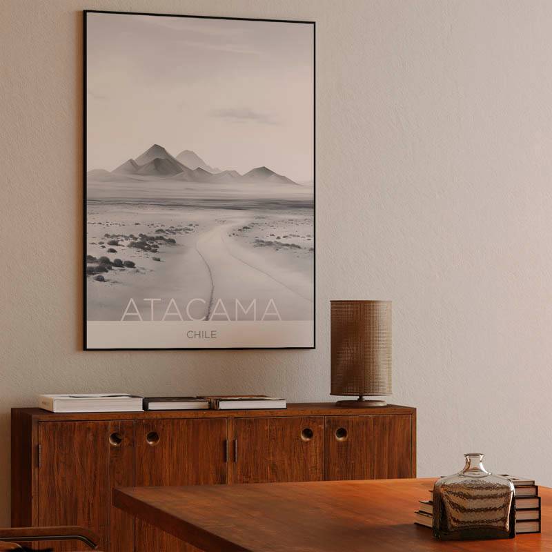 The Atacama Desert - Chile - Graphite Technique preview