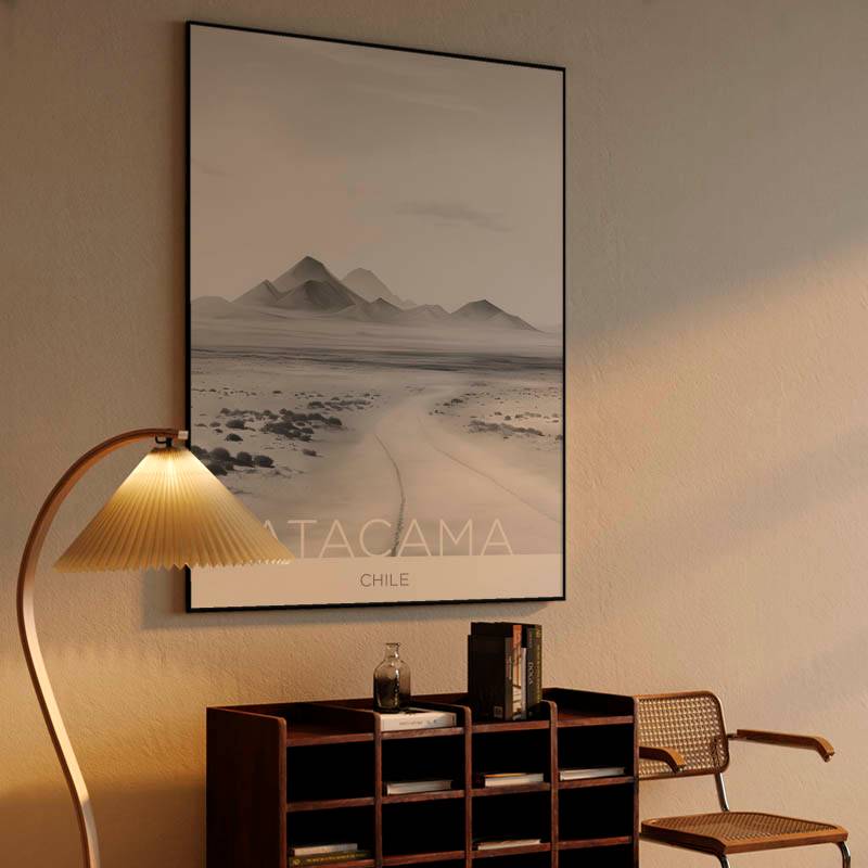 The Atacama Desert - Chile - Graphite Technique preview