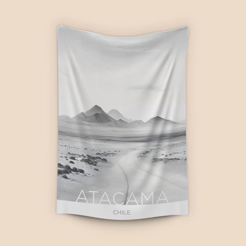 The Atacama Desert - Chile - Graphite Technique preview