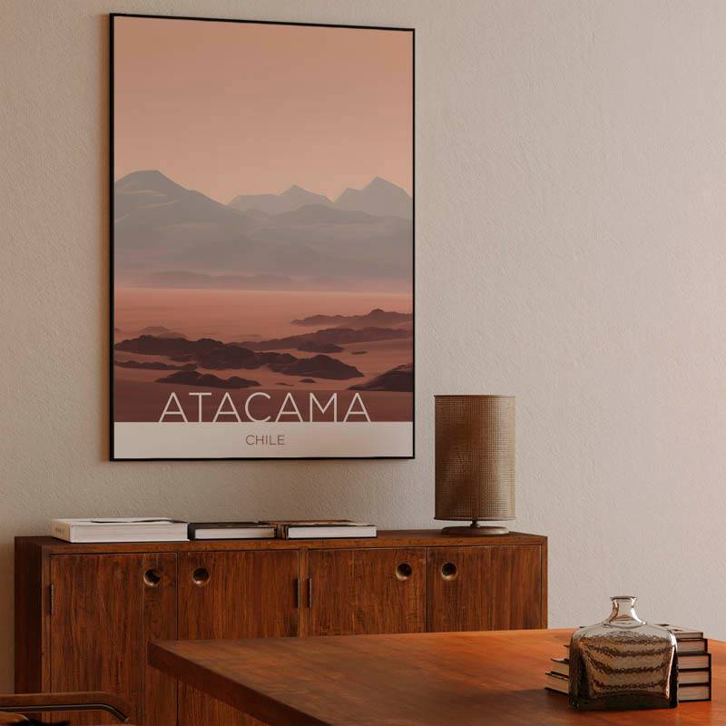 The Atacama Desert - Chile - Drawing Technique preview