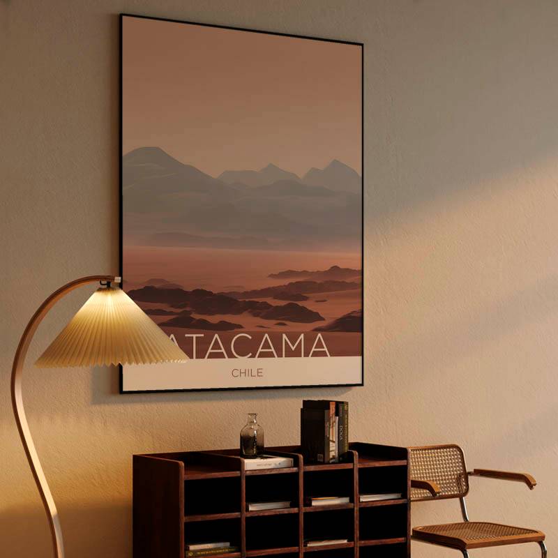 The Atacama Desert - Chile - Drawing Technique preview