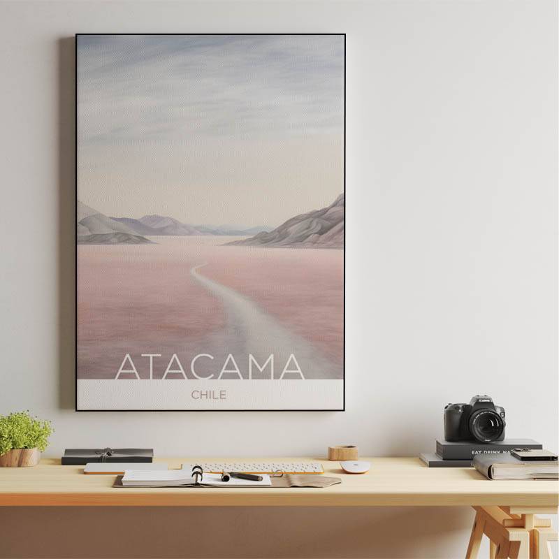 The Atacama Desert - Chile - Colored Pencil Technique preview